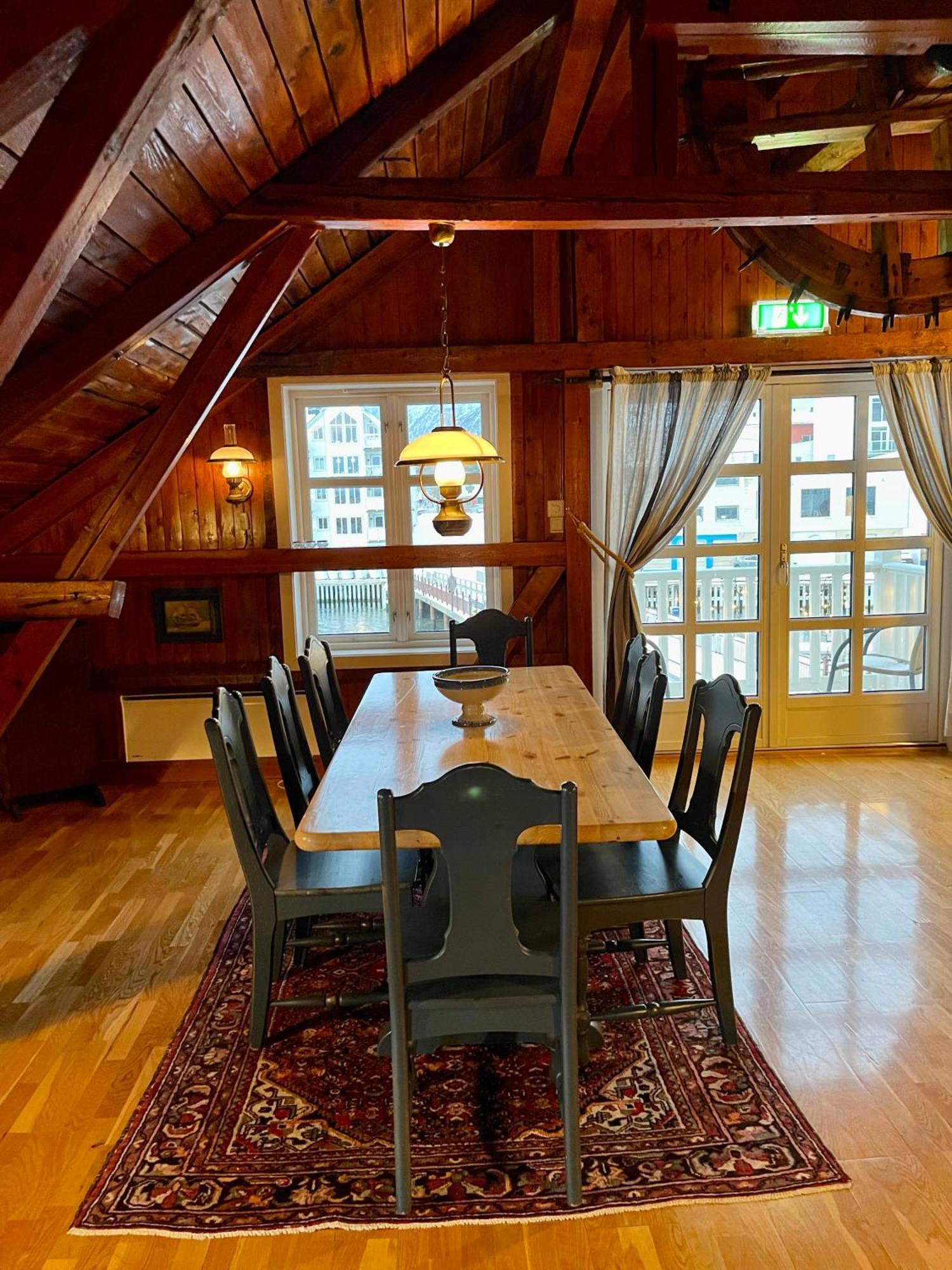 Anker Brygge Otel Svolvær Dış mekan fotoğraf The dining room